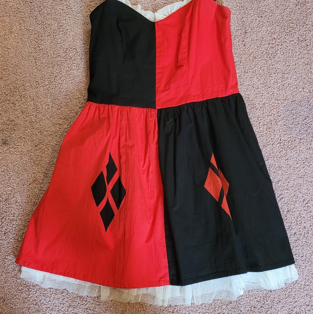Harley Quinn Cosplay Dress RARE